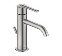 Duravit Balcoon Mitigeur monocommandé pour lavabo S FreshStart et Minusflow, avec vidage à tirette, BA1013001070, BA1013001070, Colorazione: acciaio inossidabile spazzolato