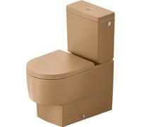 Duravit Balcoon WC sur pied pour combinaisons WC, pour réservoir de chasse rapporté, Rimless, sortie horizontale, 207009AM00, 207009AM00, Colorazione: Argilla terra Matt