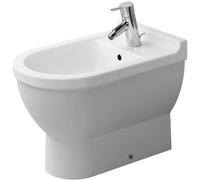 Duravit Starck 3 - Bidet a terra con troppopieno, bianco 2230100000