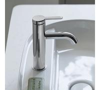 Duravit C.1 Mitigeur monocommande de lavabo M, sans vidage, saillie 113mm, C11020002010, C11020002010, Colorazione: cromo