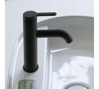 Duravit C.1 Miscelatore monocomando lavabo M, senza scarico, sporgenza 113mm, Colorazione: Nero opaco - C11020002046