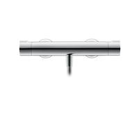 Duravit C.1 termostatico monocomando per doccia a parete, attacchi S, C142200000, Colorazione: cromo - C14220000010