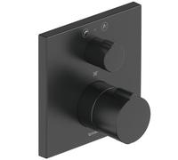 Duravit C.1 termostato vasca da incasso, rosetta angolare, con scarico e