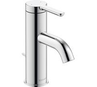 Duravit C.1 miscelatore monocomando per lavabo S, con scarico a scomparsa, sporgenza 91 mm, C110100010, Colorazione: cromo - C11010001010