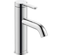 Duravit C.1 Miscelatore monocomando lavabo M, senza scarico, sporgenza 113mm, Colorazione: cromo