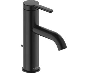 Duravit C11030 Rubinetto per lavabo, Nero Matte, M