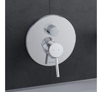 Duravit Circle miscelatore monocomando, per vasca e doccia, CE4210008010, Circle cromo [Rubinetteria Bagno > Rubinetteria Doccia]