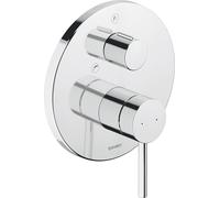 Miscelatore monocomando per vasca Duravit Circle, da incasso, cromo, CE5210012010