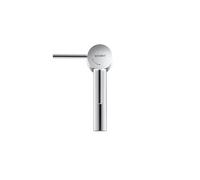 Duravit Circle Mitigeur monocommandé pour lavabo M FreshStart, avec garniture découlement, saillie 117 mm, chrome, CE1021001010, CE1021001010