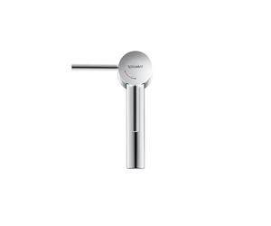 Duravit Circle Mitigeur monocommandé pour lavabo M FreshStart, avec garniture découlement, saillie 117 mm, chrome, CE1021001010, CE1021001010