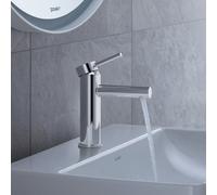 Duravit CE1020002010 Circle - Rubinetto per lavabo, cromato