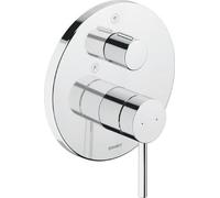 Duravit Circle rubinetto per vasca e doccia da incasso cromo CE4210012010