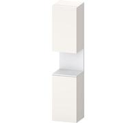 Duravit Collection One Armoires hautes, charnières à droite, 400x360x1760mm, niche blanc mat, QA1346R18840010, QA1346R18840010, Colorazione: Supermateria bianca con illuminazione di nicchia
