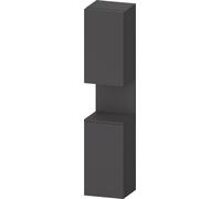 Mobile alto Duravit Qatego, cerniera anta sinistra, 400x360x1760mm, nicchia Graphite Matt, QA1346L49, Colorazione: Grafite opaco/con illuminazione di nicchia
