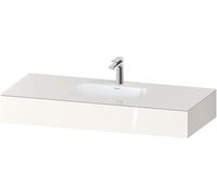 Duravit Collection One lavabo à encastrer avec console, 1200x550x170mm, QA4692022220000, QA4692022220000, Colorazione: Bianco lucido