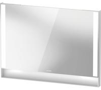 Duravit Collection One Miroirs, champs lumineux latéraux, intensité lumineuse variable, 1000x750x65mm, QA7083018180100, QA7083018180100, Colorazione: Tappetino bianco/con specchio riscaldante