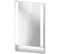 Specchio Duravit Qatego, 450x65x750mm, campi luminosi laterali, dimmerabile, QA70800, Colorazione: Bianco Opaco - QA7080018180000