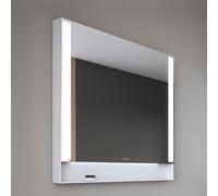Duravit Collection One Miroirs, champs lumineux latéraux, intensité lumineuse variable, 800x750x65mm, QA7082018180000, QA7082018180000, Colorazione: Bianco Opaco