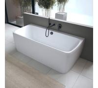 Duravit Collection One vasca da bagno a parete, con pannello laterale, 700615000000000, Collection One bianco opaco [Vasche da Bagno > Vasche da Bagno a Parete]