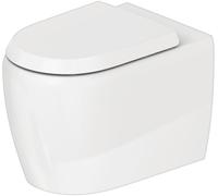 Duravit Collection One WC sur pied, chasse d'eau basse, sortie : horizontale, 390x600x400mm, rimless, 2020092000, 2020092000, Colorazione: Bianco con HygieneGlaze