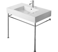 Console in metallo Duravit Vero per 032910, regolabile in altezza, cromo