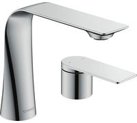 Duravit D.1 rubinetto lavabo a 2 fori M, senza set di scarico tirante,