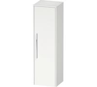 Duravit D-Code Armoire mi-haute, 1 porte avec butée à droite, 400x360x1320mm, avec poignée, DC1338R10180000, DC1338R10180000, Colorazione: Cassa bianca opaca, maniglia cromata lucida
