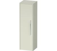 Duravit D-Code Armoire mi-haute, 1 porte avec butée à gauche, 400x360x1320mm, avec poignée, DC1338L10HH0000, DC1338L10HH0000, Colorazione: Cassa verde chiaro opaco, maniglia cromata lucida