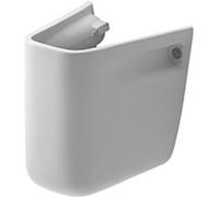 Duravit D-Code demi-colonne, 215x213mm, pour lave-mains 0705450000, blanc brillant, 0857170000, 0857170000