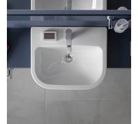 Duravit D-Code lavabo da semi-incasso, 24035500002, D-Code bianco [Lavabi > Lavabi da Semi-Incasso]
