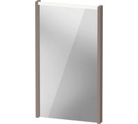 Duravit D-Code Miroirs, champ lumineux LED en haut, 400x700mm, interrupteur externe nécessaire, 3 W, DC7075043430000, DC7075043430000, Colorazione: Basalto opaco
