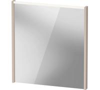 Duravit D-Code Miroirs, champ lumineux LED en haut, 650x700mm, interrupteur externe nécessaire, 5 W, DC7076091910000, DC7076091910000, Colorazione: Taupe Opaco