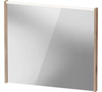 Duravit D-Code Miroirs, champ lumineux LED en haut, 800x700mm, interrupteur externe nécessaire, 6 W, DC7077055550000, DC7077055550000, Colorazione: Rovere marmorizzato