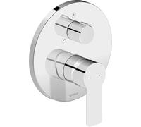 Duravit D-Code Mitigeur monocommandé pour bain encastré chrome brillant, DC5210018010, DC5210018010