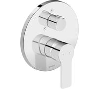 Duravit D-Code Mitigeur monocommandé pour bain encastré chrome brillant, DC5210018010, DC5210018010