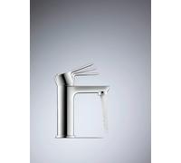 Duravit D-Code Mitigeur monocommandé pour lavabo M FreshStart et Minusflow, avec garniture d'écoulement, DC1023001010, DC1023001010, Colorazione: Cromo lucido