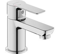 Duravit D-Code Mitigeur monocommandé pour lavabo S FreshStart et Minusflow, sans garniture de vidage, DC1013002010, DC1013002010, Colorazione: Cromo lucido