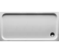 Duravit D-Code receveur de douche, 1500x750mm, rectangulaire, à encastrer, 720099000000001, 720099000000001, Colorazione: bianco con antiscivolo