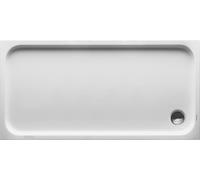 Duravit D-Code receveur de douche, 1500x750mm, rectangulaire, à encastrer, 720099000000001, 720099000000001, Colorazione: bianco con antiscivolo