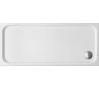 Duravit D-Code Receveur de douche, 1600x700mm, Rectangulaire, Version encastrée, 720163000000001, 720163000000001, Colorazione: bianco con antiscivolo