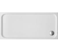 Duravit D-Code Receveur de douche, 1600x750mm, Rectangulaire, à encastrer, 720164000000001, 720164000000001, Colorazione: bianco con antiscivolo