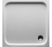 Duravit D-Code receveur de douche, 900x900mm, carré, à encastrer, 720102000000001, 720102000000001, Colorazione: bianco con antiscivolo