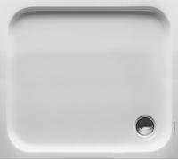 Duravit D-Code receveur de douche, 1000x900mm, rectangulaire, à encastrer, 720107000000001, 720107000000001, Colorazione: bianco con antiscivolo