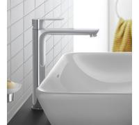 Duravit D-Code rubinetto lavabo alto XL FreshStart, DC1043002010, XL D-Code cromo [Rubinetteria Bagno > Rubinetteria Lavabo]