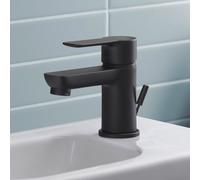 Duravit D-Code rubinetto lavabo S FreshStart, DC1013001046, S D-Code nero opaco [Rubinetteria Bagno > Rubinetteria Lavabo]