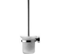 Duravit D-Code scopino wc avvitato cromo-vetro 0099271000