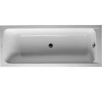 Baignoires Duravit D-Code, 1700x750mm, rectangulaire, à encastrer, 120 Betteres, 1 pente de dos, blanc brillant, 700099000000000, 700099000000000