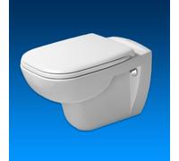 Duravit D-Code WC A Muro Scarico a Pavimento Bianco Ceramica con Sedile