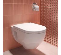 Duravit D-Code WC sospeso a parete, 2514090000, D-Code bianco [WC > WC Sospesi]