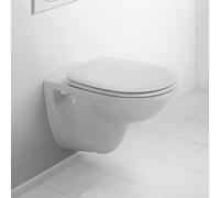 WC suspendu Duravit D-Code, à fond creux, 6 Betteres, 355x560x385mm, 0184090000, 0184090000, Colorazione: Bianco lucido